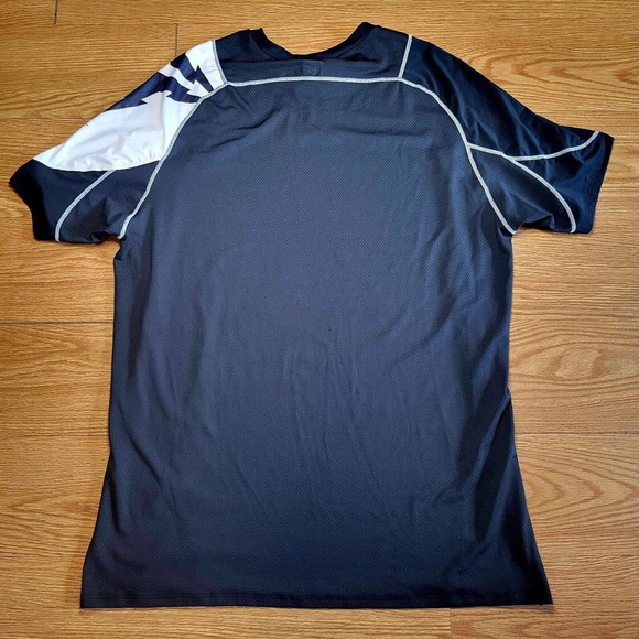 Nike NIKE TEAM short sleeve polo shirt, men's XL size cotton white type Vintage Second Hand